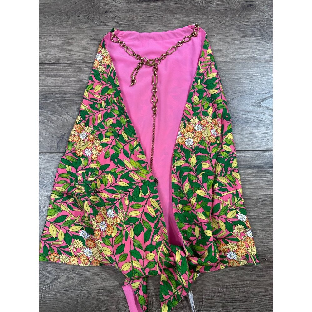 Flora Bea NYC Floral Handkerchief Top small - Picture 5 of 7